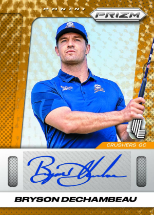 Throwback Signatures Gold Vinyl Bryson Dechambeau MOCK UP