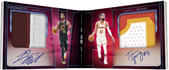 VS 1 on 1 Auto Booklet Donovan Mitchell, Trae Young MOCK UP VS 1 on 1 Auto Booklet Donovan Mitchell, Trae Young MOCK UP