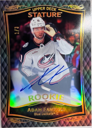 2023-24 Base Auto Rookie Adam Fantili