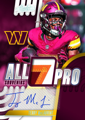 All-Pro Souvenirs Auto Terry McLaurin MOCK UP All-Pro Souvenirs Auto Terry McLaurin MOCK UP