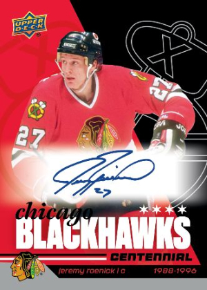Autographs Jeremy Roenick MOCK UP