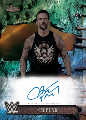 Base Auto CM Punk MOCK UP Base Auto CM Punk MOCK UP