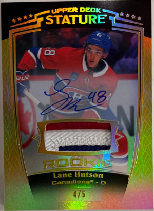 Base Memo Auto Rookies Lane Hutson