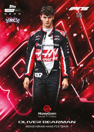 Base Nero Red Oliver Bearman MOCK UP Base Nero Red Oliver Bearman MOCK UP