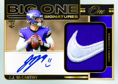 Big One Signatures JJ McCarthy MOCK UP