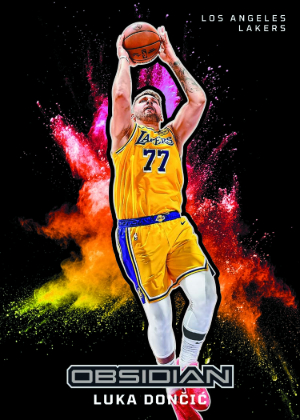 Black Color Blast Luka Doncic MOCK UP Black Color Blast Luka Doncic MOCK UP