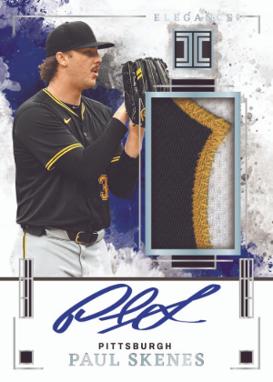 Elegance Jersey Numbers Holo Silver Paul Skenes MOCK UP