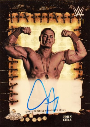 Famed Phantoms Auto John Cena MOCK UP Famed Phantoms Auto John Cena MOCK UP