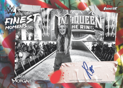 Finest Moments Signatures Red Refractor Liv Morgan MOCK UP