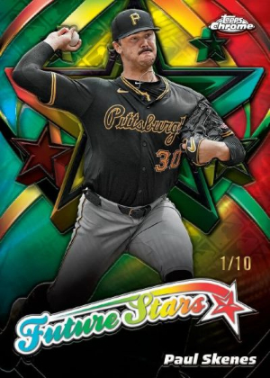 Future Stars Black Refractor Paul Skenes MOCK UP Future Stars Black Refractor Paul Skenes MOCK UP