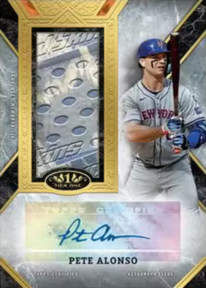 Gripping Auto Relics Pete Alonso MOCK Up Gripping Auto Relics Pete Alonso MOCK Up