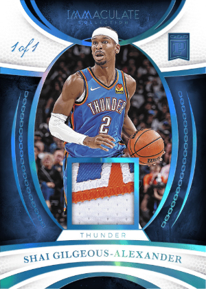 Immaculate Blockchain Shai Gilgeous-Alexander MOCK UP