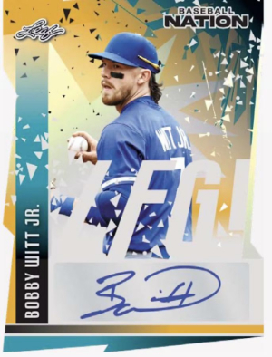 LFG! Auto Bobby Witt Jr MOCK UP