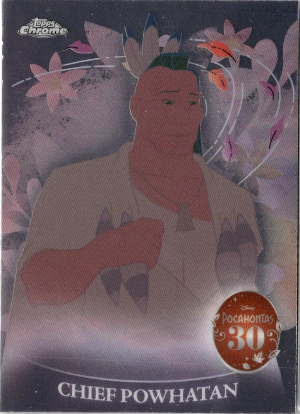 Pocahontas 30th Anniversary Chief Powhatan Pocahontas 30th Anniversary Chief Powhatan