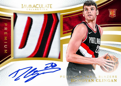 Premium Patch Auto Gold Donovan Clingan MOCK UP