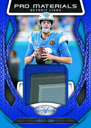 Pro Materials Blue Jared Goff MOCK UP