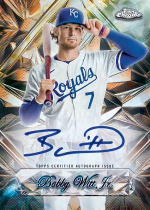 Sapphire Selections Auto Bobby Witt Jr MOCK UP Sapphire Selections Auto Bobby Witt Jr MOCK UP