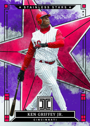 Stainless Stars Purple Ken Griffey Jr MOCK UP