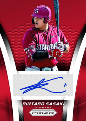 Throwback Signatures Prizms Red Rintaro Sasaki MOCK UP Throwback Signatures Prizms Red Rintaro Sasaki MOCK UP