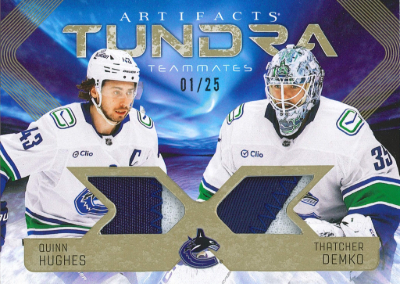 Tundra Teammates Duos Quinn Hughes, Thatcher Demko