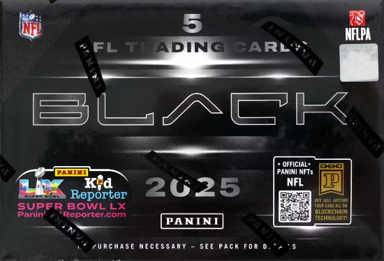 2025 Panini Black Football 2025 Panini Black Football