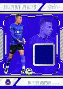 Absolute Heroes Memorabilia Matheus Oliveira MOCK UP