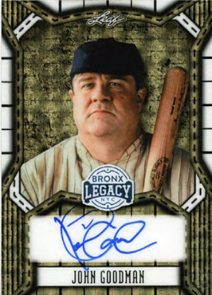 Base Auto John Goodman MOCK UP Base Auto John Goodman MOCK UP
