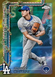 Base Chrome Gold Refractor Shohei Ohtani MOCK UP