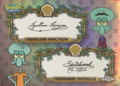 Bikini Bottom VIP Duals Squilliam Fancyson, Squidward Tentacles Bikini Bottom VIP Duals Squilliam Fancyson, Squidward Tentacles