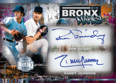 Bronx Marks 2 Ron Guidry, Randy Johnson MOCK UP Bronx Marks 2 Ron Guidry, Randy Johnson MOCK UP