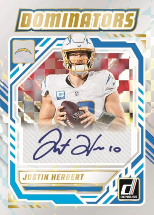 Dominators Auto Justin Herbert MOCK UP