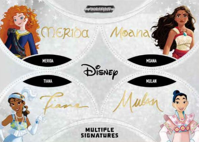 Four Signature White Merida, Moana, Tiana, Mulan MOCK UP Four Signature White Merida, Moana, Tiana, Mulan MOCK UP