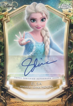 Framed Auto Chrome Idina Menzal as Elsa MOCK UP Framed Auto Chrome Idina Menzal as Elsa MOCK UP