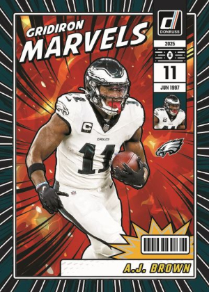 Gridiron Marvels AJ Brown MOCK UP