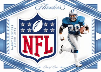 NFL Shield Gems Barry Sanders MCOK UP NFL Shield Gems Barry Sanders MCOK UP