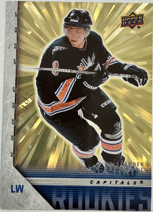 Outburst Retro Young Guns Gold Alex Ovechkin