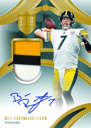 Patch Auto Gold Ben Roethlisberger MOCK UP Patch Auto Gold Ben Roethlisberger MOCK UP