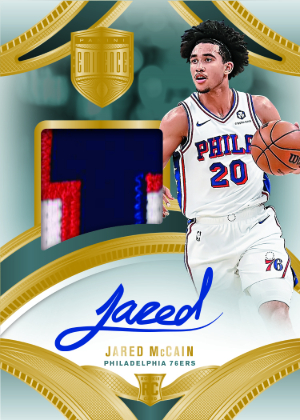 Rookie Patch Auto Jared McCain MOCK UP Rookie Patch Auto Jared McCain MOCK UP