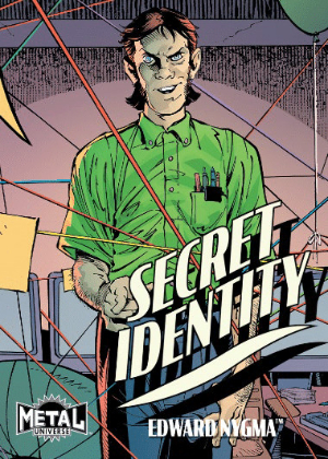 Secret Identity Edward Nygma MOCK UP Secret Identity Edward Nygma MOCK UP