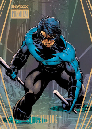 SkyBox Premium Nightwing MOCK UP SkyBox Premium Nightwing MOCK UP