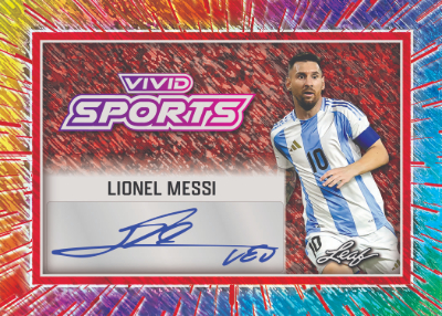 Vivid Sports Auto Lionel Messi MOCK UP
