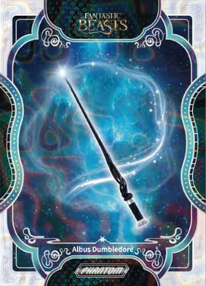 Wand Card Albus Dumbledore MOCK UP
