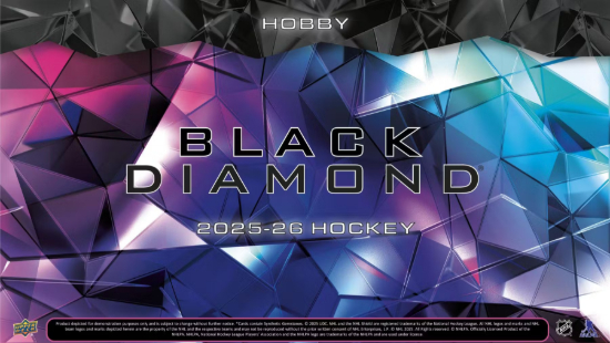 2025-26 Upper Deck Black Diamond Hockey