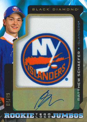 Auto Rookie Team Logo Jumbo Patch Full Logo Matthew Schaefer