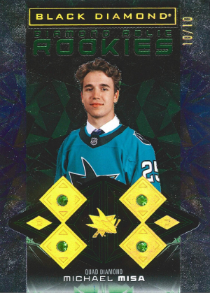 Base Diamond Relic Rookies Emerald Michael Misa