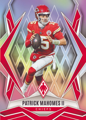 Base Silver Patrick Mahomes II MOCK UP