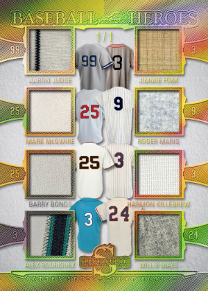 Baseball Heroes Aaron Judge, Jimmie Foxx, Mark McGwire, Roger Maris, Barry Bonds, Harmon Killebrew, Alex Rodriguez, Willie Mays MOCK UP Baseball Heroes Aaron Judge, Jimmie Foxx, Mark McGwire, Roger Maris, Barry Bonds, Harmon Killebrew, Alex Rodriguez, Willie Mays MOCK UP