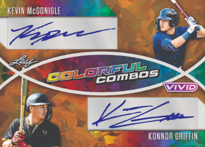 Colorful Combos Auto Kevin McGonigle, Konnor Griffin MOCK UP