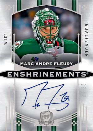 Enshrinements Marc-Andre Fleury MOCK UP