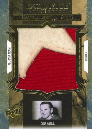 Exquisite Collection Extra Exquisite Patch Gold Sid Abel